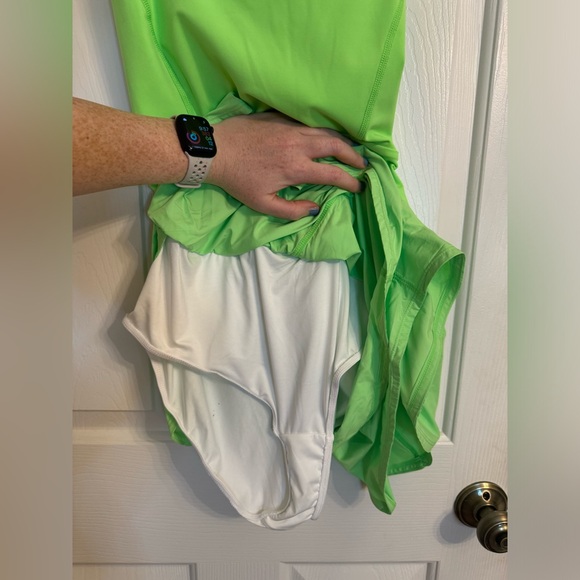 NWT Free People Movement Righteous Runsie Size L in Lime Glow - Picture 12 of 14